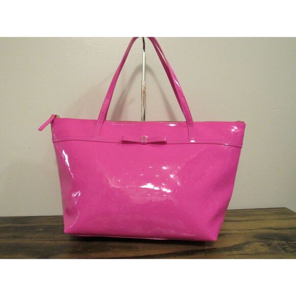 Kate Spade Camellia Street Sophie Patent Leather Large Tote GUC - Picture 3 of 14